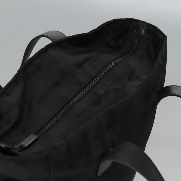 CHANEL New travel line Tote Bag Nylon Black CC Auth am7712 - Picture 6 of 16